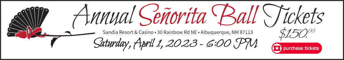 Get tickets for the 2023 Annual Señorita Ball