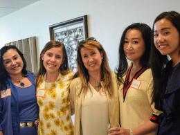  L-R Cristina Adams/Jessica Allen/Deborah Allen/Peichi Wu/Audrey Ng