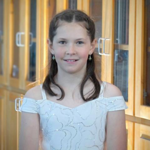 Anna Kalugin 2023 JMYAC Piano Rising Star winner
