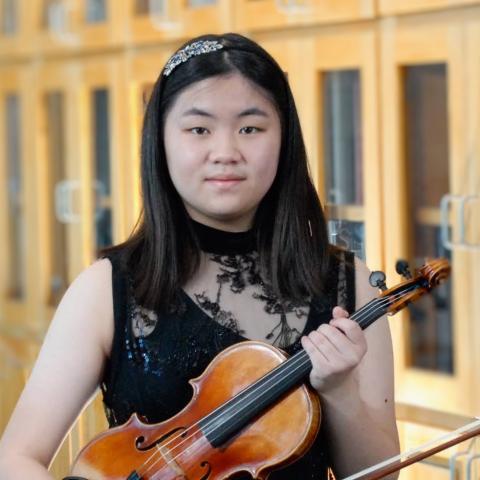 Alicia Peng (violin) 2023 JMYAC 3rd Place winner